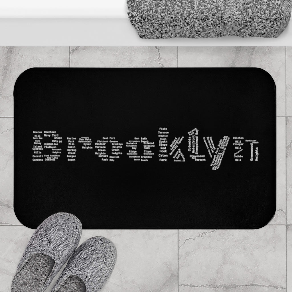 Brooklyn Bath Mat (Black)