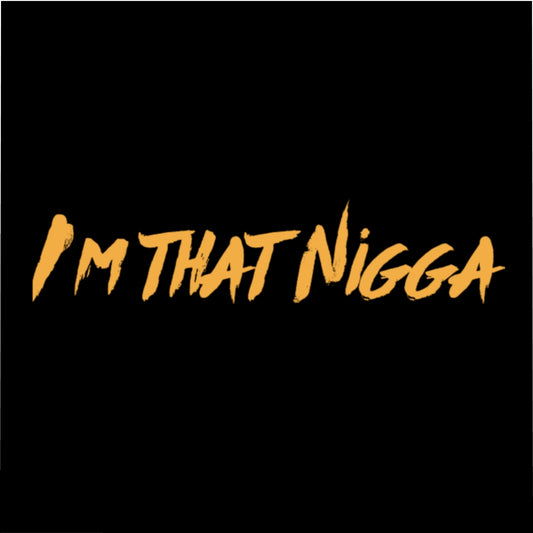 I'm That Nigga Microfiber Duvet Cover (Black)