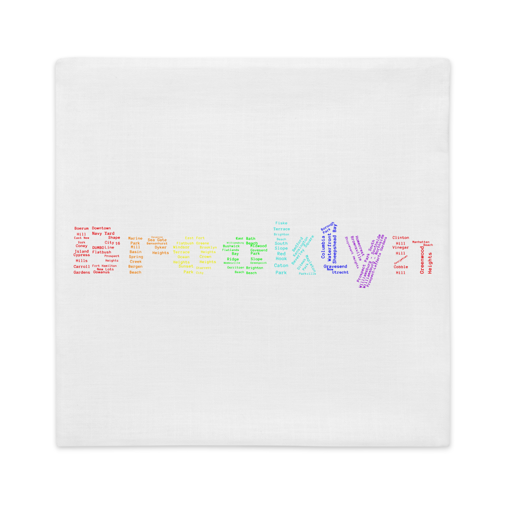 Brooklyn Premium Pillow Cases (White)
