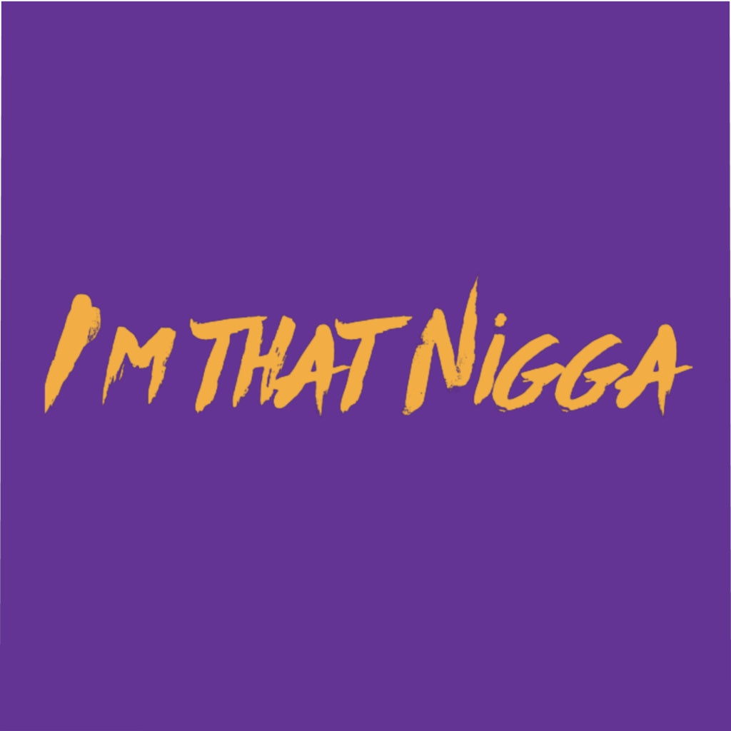 I'm That Nigga Microfiber Duvet Cover (Purple)