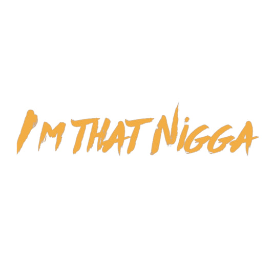 I'm That Nigga Microfiber Duvet Cover (White)