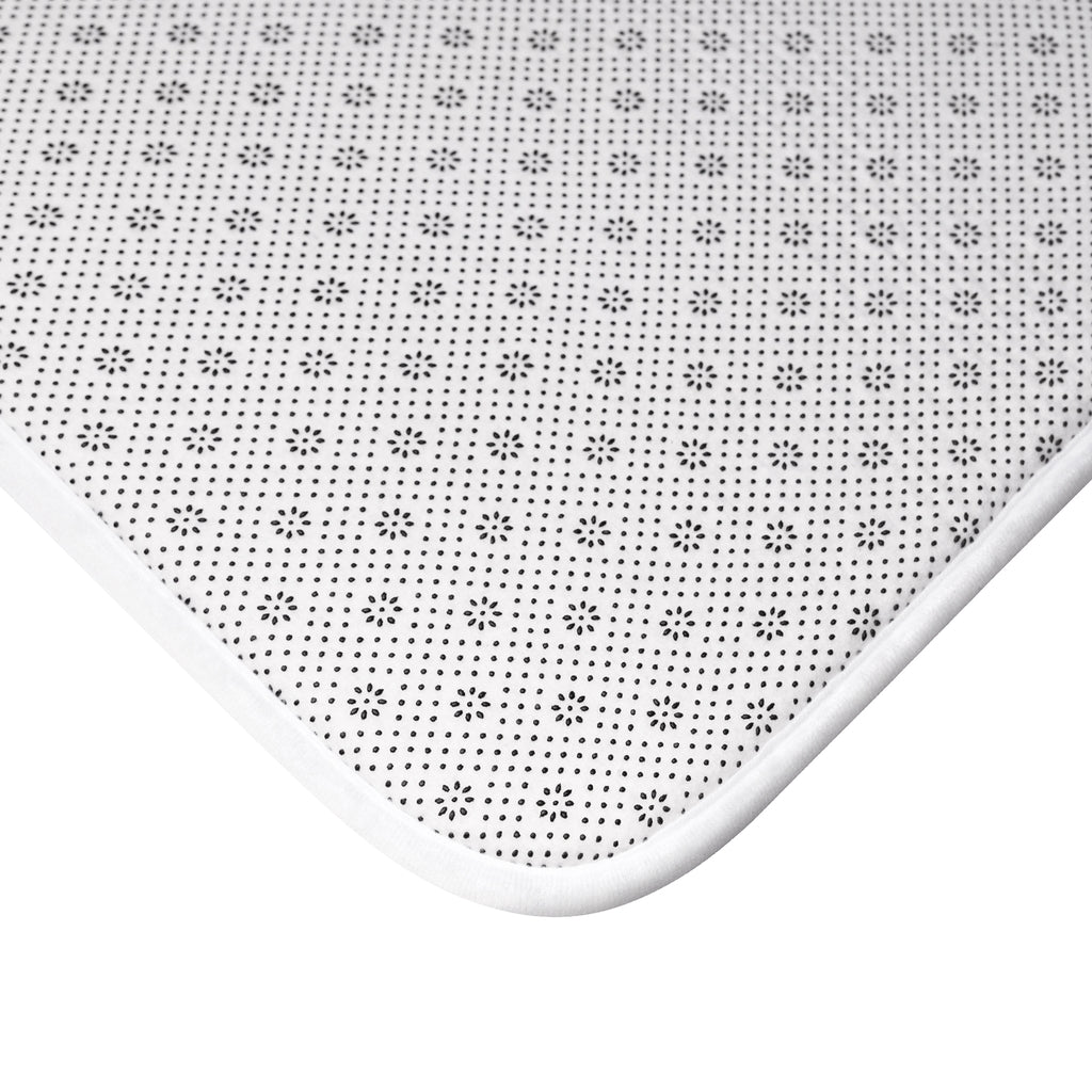 Brooklyn Bath Mat (Black Rainbow)