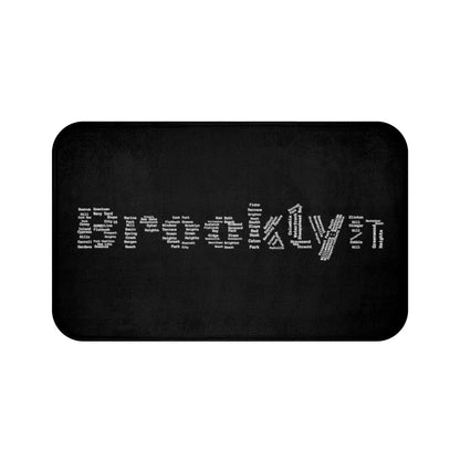 Brooklyn Bath Mat (Black)