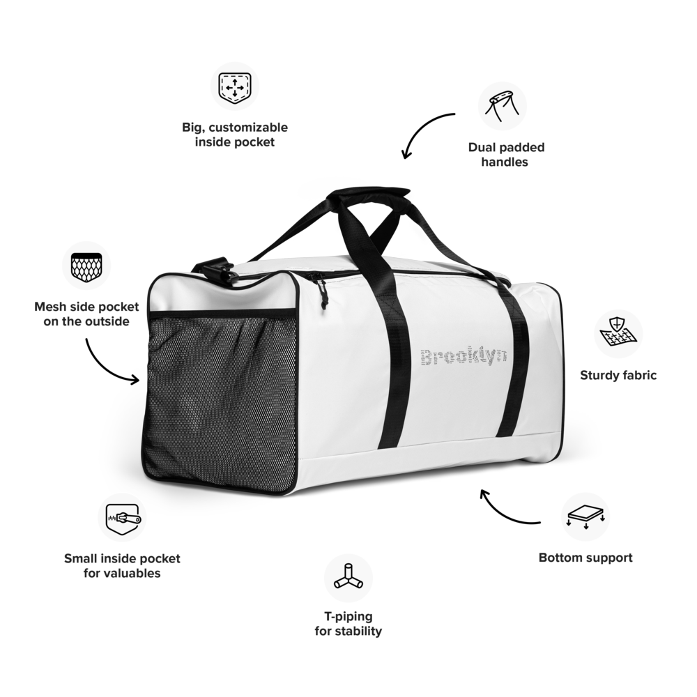 Brooklyn Duffle Bag (Black)