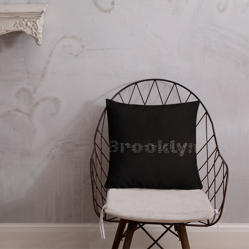Brooklyn Premium Pillows (Black)