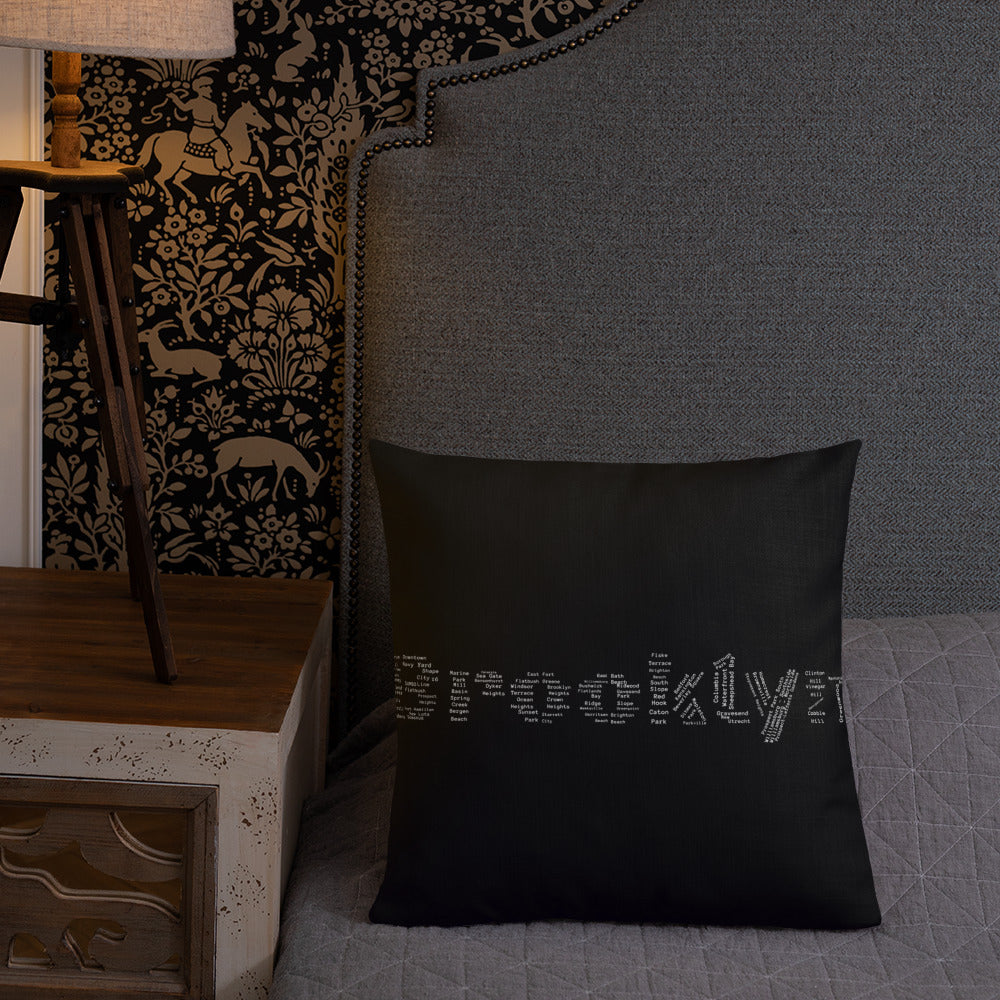 Brooklyn Premium Pillows (Black)