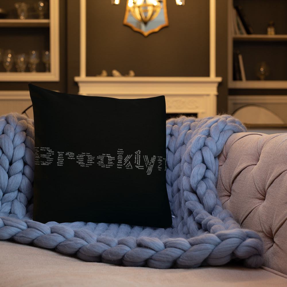 Brooklyn Premium Pillows (Black)