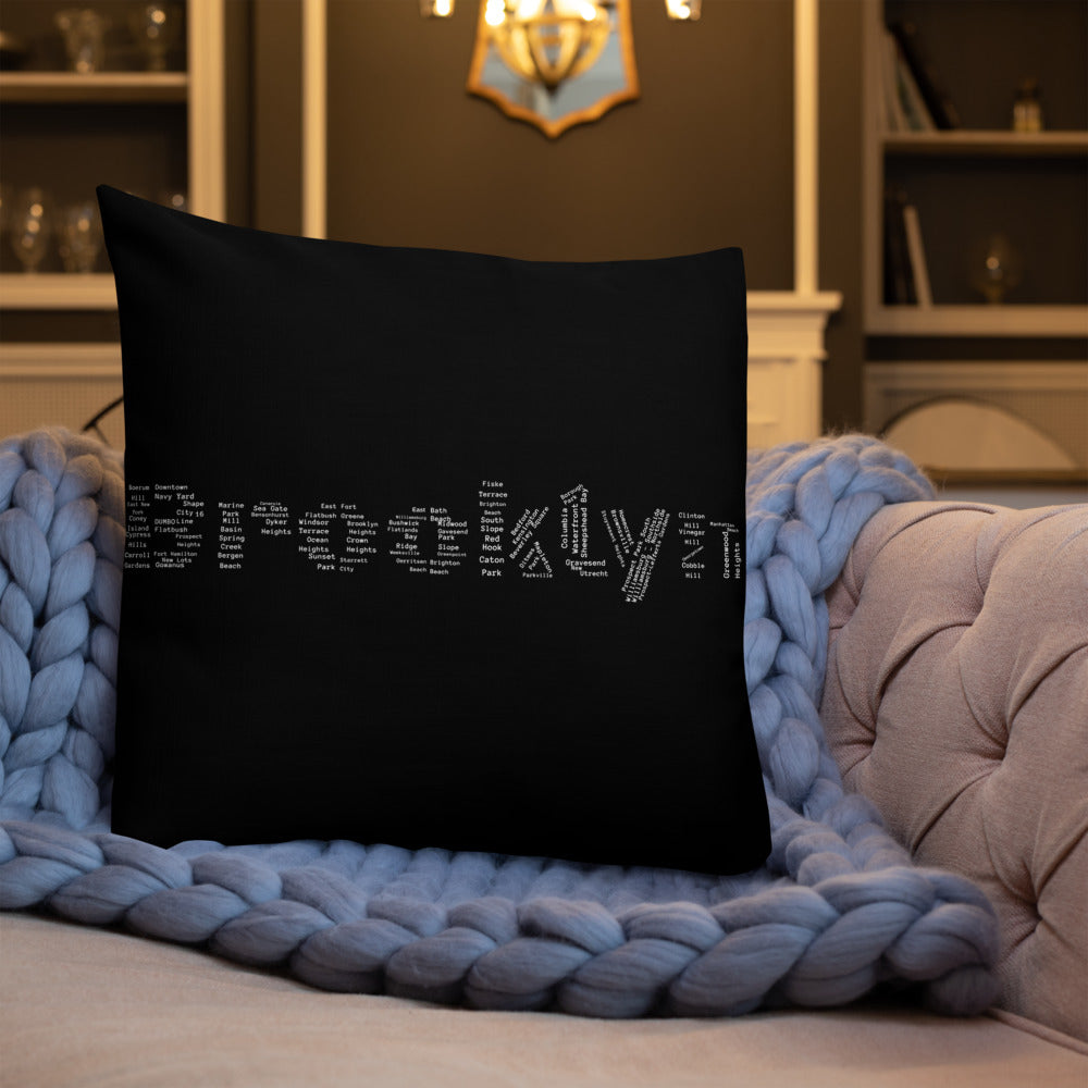 Brooklyn Premium Pillows (Black)