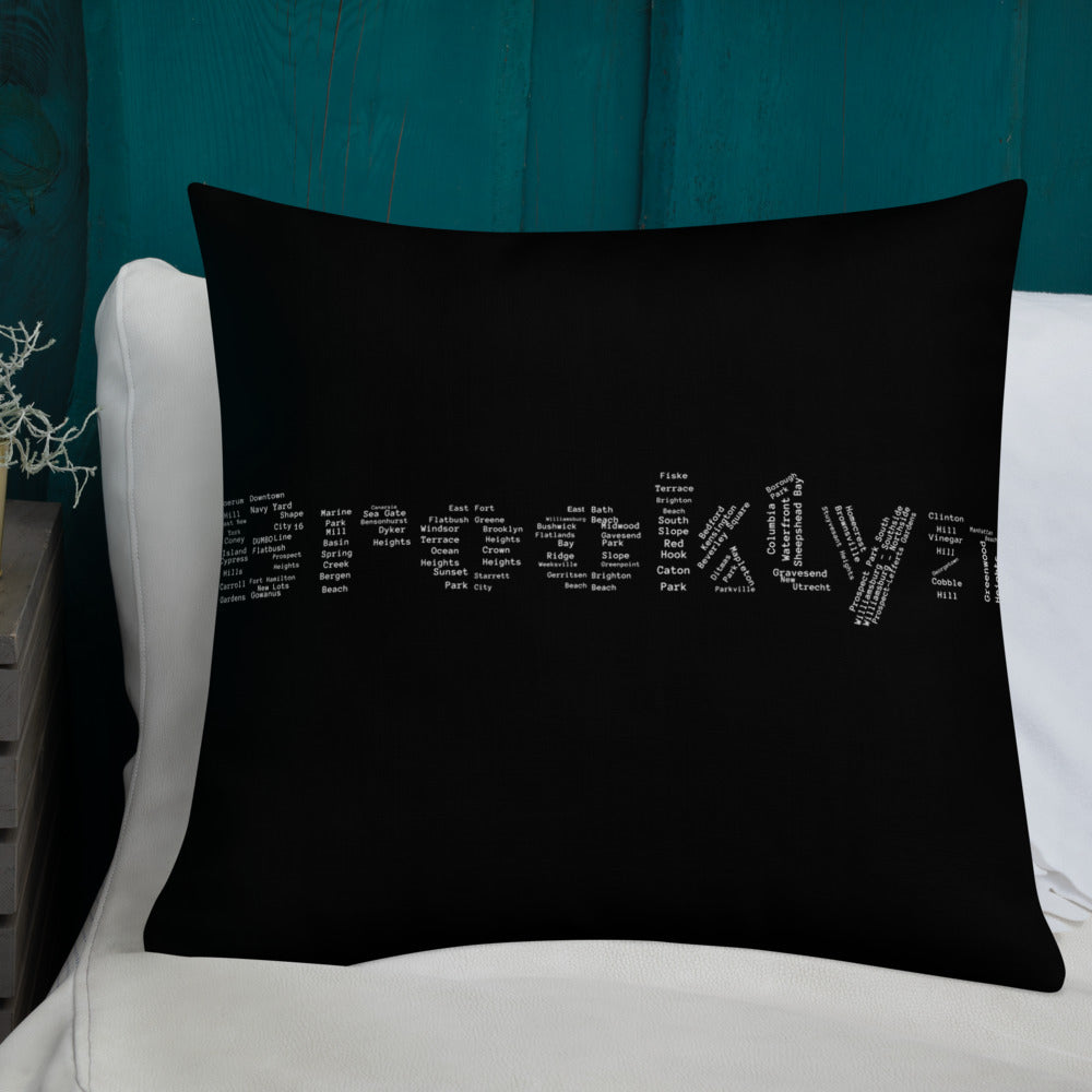 Brooklyn Premium Pillows (Black)