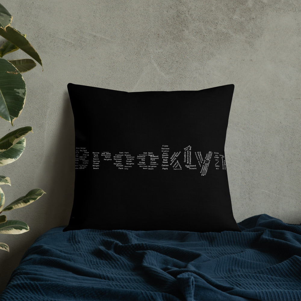 Brooklyn Premium Pillows (Black)