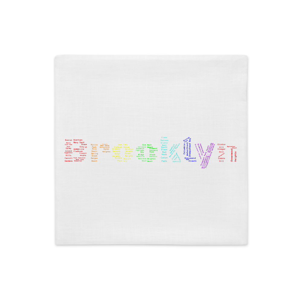 Brooklyn Premium Pillow Cases (White)