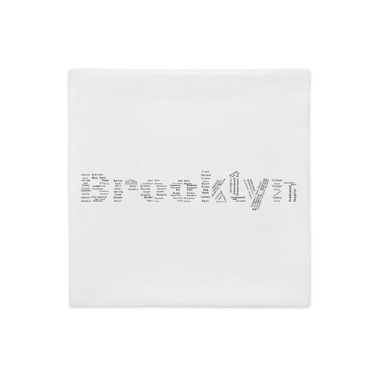 Brooklyn Premium Pillow Cases (White)