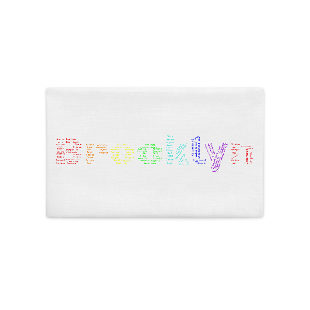 Brooklyn Premium Pillow Cases (White)