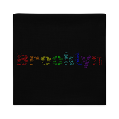 Brooklyn Premium Pillow Cases (Black)