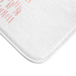 Brooklyn Bath Mat (White Rainbow)