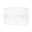 Brooklyn Bath Mat (White Rainbow)