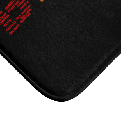 Brooklyn Bath Mat (Black Rainbow)