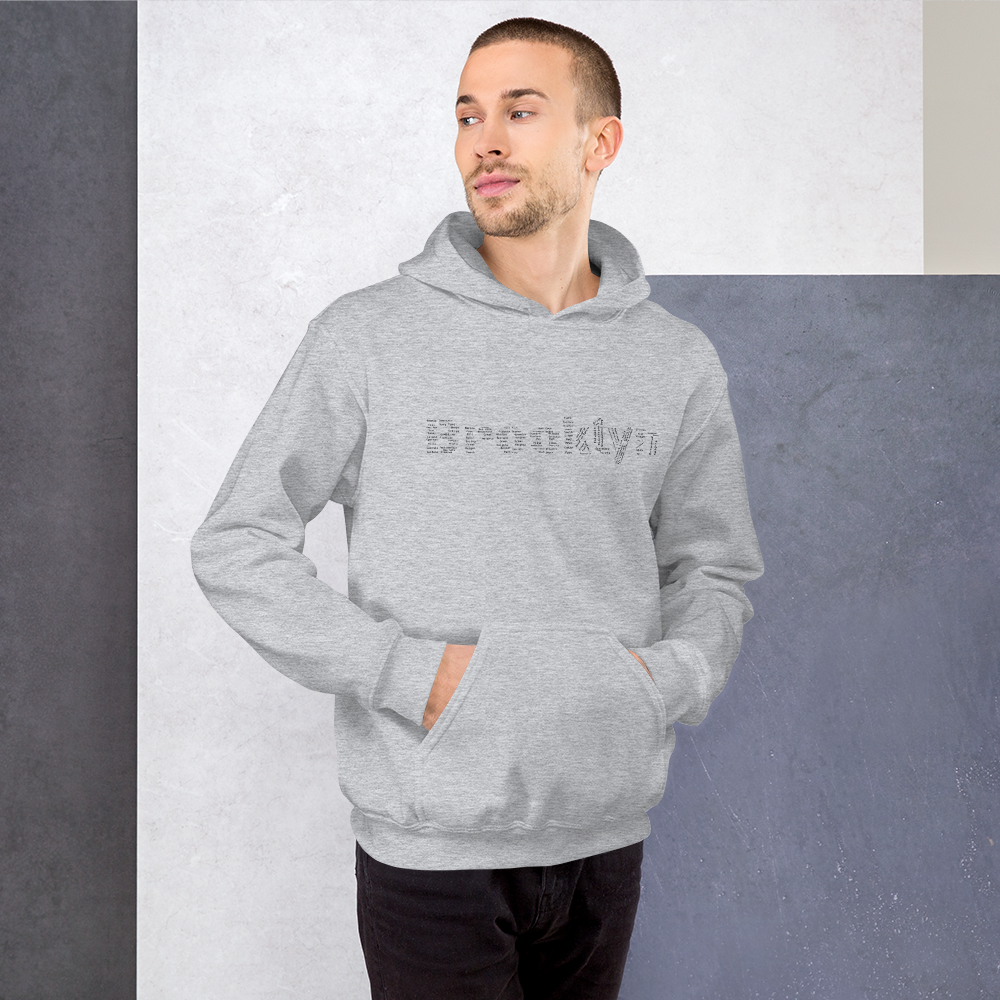 Brooklyn Unisex Hoodie (Black)